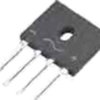 LGE bridge rectifier, 70 V, 100 V (RRM), 6 A, SIL, GBU6B