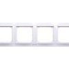 Impresja Ramka Poczwórna Do Łączników Ip44 Biała Rh-4Y/00