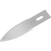 Convex blade, for precision knife, BW 10.5 mm, L 46.5 mm, 623.50, package with 10 pieces