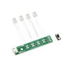 Adafruit 5mm Chromed Metal Narrow Bevel LED Holder - Pack of 5
