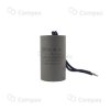 Kondensator silnikowy, 1uF, 450 V AC, 5%, 30x57mm, -25 +70°C, konektory 6.3mm, śruba montażowa...
