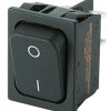 Przełącznik kołyskowy Wł.-wył. Nie 10 A DPST Czarny IP40 Marquardt