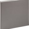 walther+ design FA-349-X Fotoalbum (S x W) 26 cm x 25 cm szary 40 strony