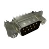 Złącze D-Sub 9-pinowe Żeński Proste