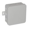 Puszka natynkowa elastyczna V6 85x85x41mm IP54 12-wlotowa klik biała 036-01 VIPLAST