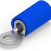 Insulated ring cable lug, 1.25-2.0 mm², AWG 16 to 14, 3.68 mm, M3.5, blue, 8-320619-1