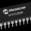 EEPROM memorie, 256 kbit, PDIP-28, Microchip AT27C256R-70PU