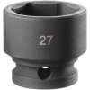 Facom NSS.27A 6-Point Stubby Impact Socket 1/2in Drive 27mm