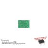 Sterownik lampki nocnej 12 V z płynnym wygaszaniem - PCB i mikroprocesor do projektu AVT 1969
