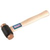 Sealey CFH02 Copper Faced Hammer 1.75lb Hickory Shaft