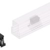Pin header, 12 pole, pitch 2.54 mm, angled, black, SL11SMD04012ZBSM