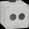 XAPD1502 Empty housing, metal, gray, 2 command points 22 mm
