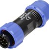 Złącze IP68 serii SP13 Weipu SP1310 / P 9 II, 1 szt.