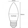 Żarówka LED E27 B35 2,5W = 25W 249lm 6500K Zimna 180 LUMILED