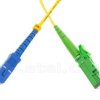Patchcord LSH/APC-SC/UPC, SM, 9/125, simpleks, włókno G652D, 2 m