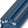Through terminal block, push-in connection, 0.14-1.5 mm², 3 pole, 17.5 A, 6 kV, blue, 3214592