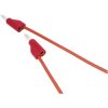 VOLTCRAFT MSB-100 Test lead 4 mm plug 4 mm plug.00 m Red