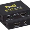 Dekoder sygnału audio z HDMI, 3,5mm, SPDIF, 4K/60, HDCP 2.2 - 100528