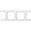 SONATA PRESTIGE Ramka 4 poczwórna szklana 6 mm szkło białe R-4RG/31 OSPEL