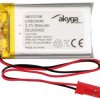 Pakiet akumulatorów Akumulator specjalny, LiPo Akyga LP603048, 3.7 V, 850 mAh