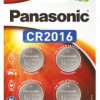 4 x bateria litowa mini Panasonic CR2016