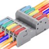 Konektor szybkozłączka 5 kanałowa zatrzaskowa 0,2-4mm²/0,14-4mm² 32A 250V