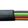 Przewód płaski KP 8 żył (czarny)
