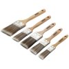 Draper 20445 Wood Handle Paint Brush Set (5 Piece) - 20445