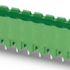 Pin header, 8 pole, pitch 5.08 mm, straight, green, 1755794