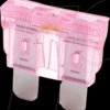 F1904 Car fuse, normOTO, 4 A, pink