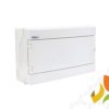 Rozdzielnica hermetyczna PV 1000V DC 1x18 natynkowa IP65 IK07 drzwi białe RH-18/B 36.17 ELEKTRO-PLAST