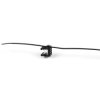 Edge clip, externally interlocking, max. bundle Ø 35 mm, PA, heat stabilized, black, (L x W x H) 15 x 10 x 13.4 mm, 156-00017