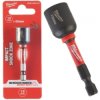 Udarowa nasadka sześciokątna magnetyczna adapter 12mm 1/4 HEX M12 o długości 65mm MILWAUKEE