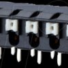 AST2250302 Spring-loaded terminal block, 3-pole, Ø 1.5 mm, RM 5