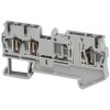 Złączka szynowa bezpiecznikowa 5x20mm/6x32mm 3-przewodowa 2,5mm2 szara, zacisk sprężynowy, dioda NSYTRR23TB /50szt./