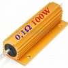 Rezystor drutowy 0,1 Ohm 100W z radiatorem