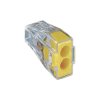 WAGO 773-102 2 Conductor PUSH WIRE® Splicing Connector 24A Yellow