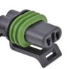 Złącze motoryzacyjne 2-pinowe Delphi 1-rzędowe Żeńskie Czarny Metri-Pack 150 Kabel 10737794 Złącze motoryzacyjne