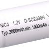 Mexcel Akumulator specjalny Sub-C NiCd 1.2 V 2000 mAh 1 szt.
