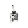 NKK Switches B12AP 0.1A Submin Toggle SPST On-On 28VDC 10mm Straight