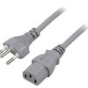 Kabel: 3X1mm2, Iec C13 Żeński,Sev-1011 (J) Wtyk, 5M Lt-313+501 H05vv-F 3X1.0...