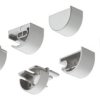 Zestaw Zaślepek, Kolor Srebrny, Do Profilu Led 2194 Häfele Lighting, 83374877