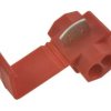 Złączka; szybkozłączka; izolowany; SZR; czerwony; proste; na przewód; 0,5÷1,5mm2; zaciskany; 1 tor