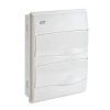 IP40 Rozdzielnica modułowa 2x12 ORO podtynkowa (drzwi białe) PE+N