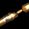 132J20019X D-SUB single contact, coax, jack 50 Ohm, straight