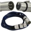 Vitalco Mk06 Kabel Mikrofonowy Przedłużacz Xlr (Wtyk / Gniazdo) 1M