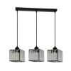 Lampa wisząca Galactico 3 linia czarna LP-2383/3L Light Prestige