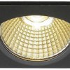 SLV 1003068 NEW TRIA 68 Oświetlenie wewnętrzne LED LED wbudowany na stałe czarny