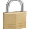 Kłódka średnica szekli: 7mm Master Lock Kłódka mosiężna