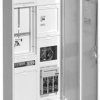 Hager FP72W5N3P Przetwornik i szafka pomiarowa nadtynkowy Opis 1 szt.